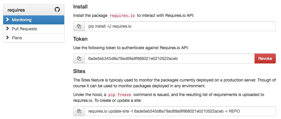 Monitoring